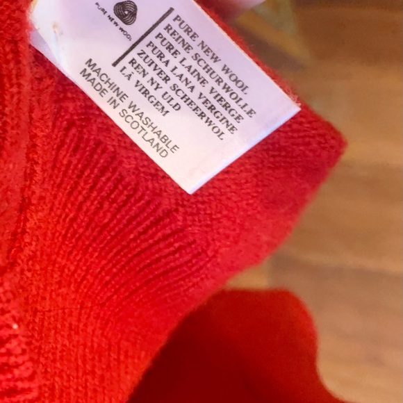 Vintage Argyle Scottish Wool Sweater Oversize Acedemia The Scotch House - Picture 4 of 7